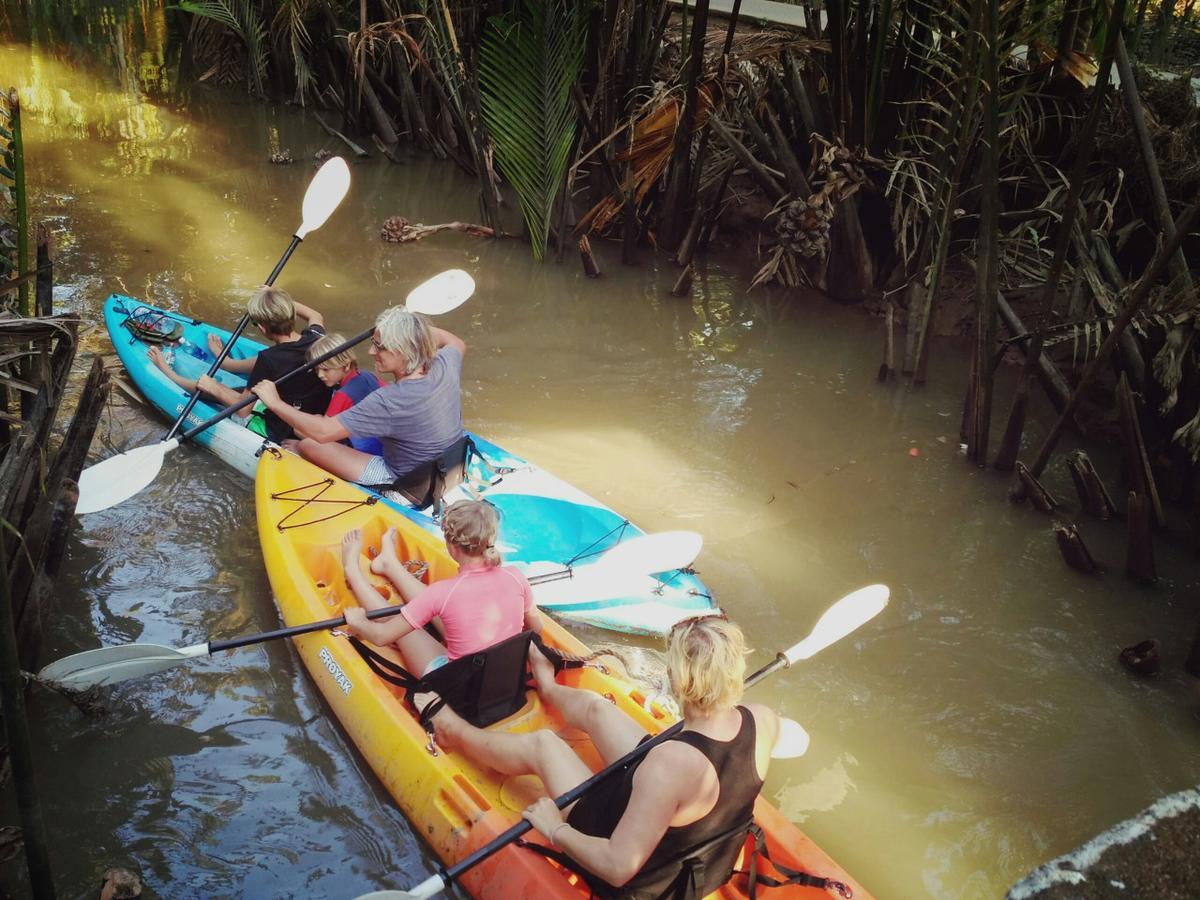 Ben Tre Homestay Bentre Coco Lodge מראה חיצוני תמונה